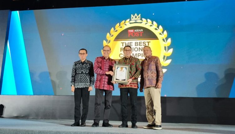 Sabet Penghargaan, Bank Jambi Dinobatkan Sebagai ‘The Asian Post Best Regional Champion 2026’