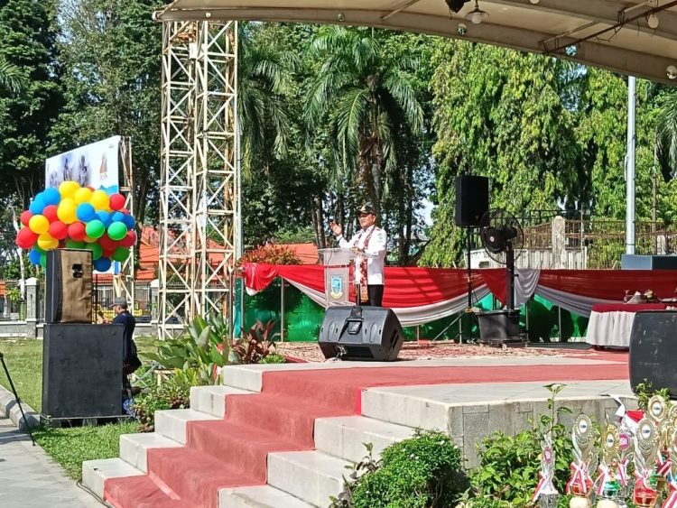 Buka O2SN dan FLS3N, Wali Kota Maulana Ajak Siswa Alihkan Energi dari Medsos ke Olahraga