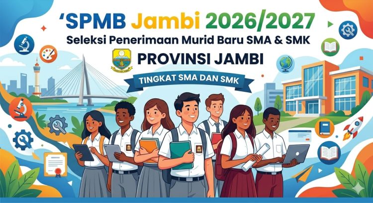 Disdik Jambi Rilis Kuota Jalur SPMB Tingkat SMA dan SMK, Simak Rinciannya!