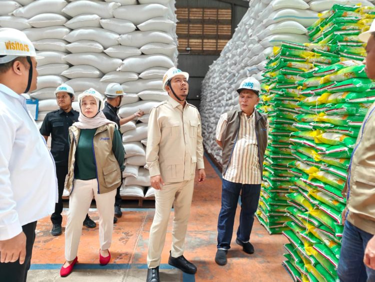 Sidak Gudang Bulog, Rocky Candra Pastikan Stok Pangan Jambi Aman Hingga Awal 2027