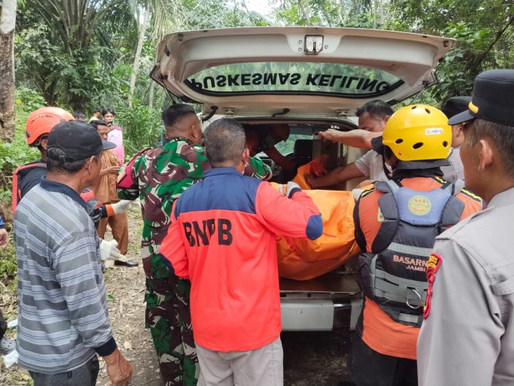 Tiga Hari Pencarian, Korban Tenggelam di Sungai Batang Mesumai Ditemukan Meninggal Dunia 50 KM dari Lokasi Awal