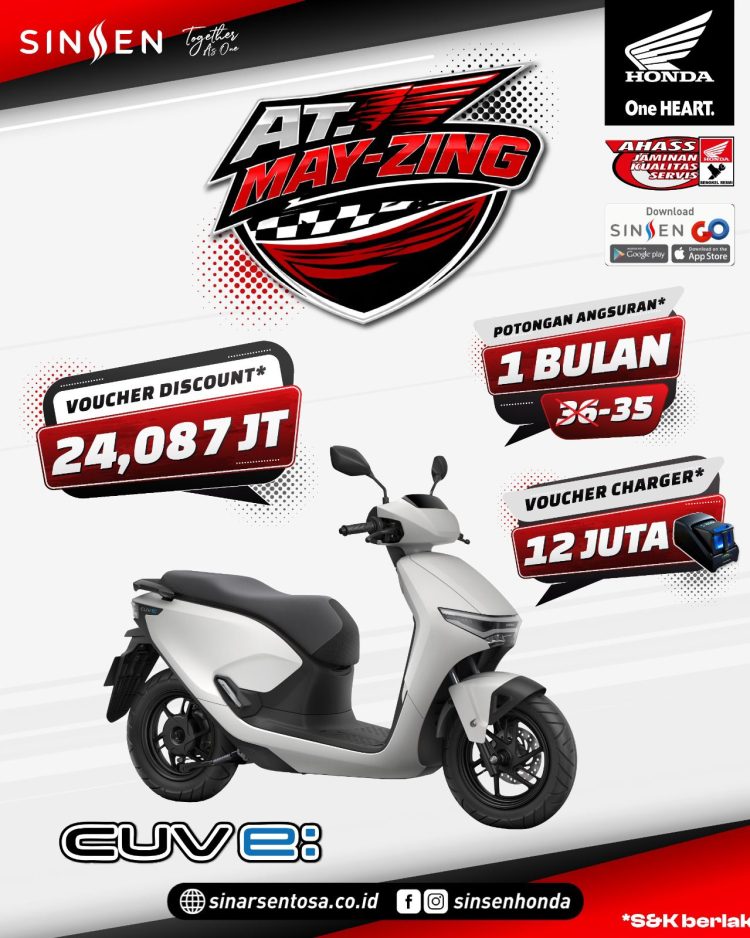 Wali Kota Jambi Jajal Motor Listrik Honda, Dukung Semangat Elektrifikasi di Walikota Cup Race 2026