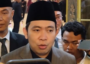Bupati Jember, Muhammad Fawait, diwawancarai media, Rabu (13/5/2026). (Foto: DETAIL/Dyah Kusuma)