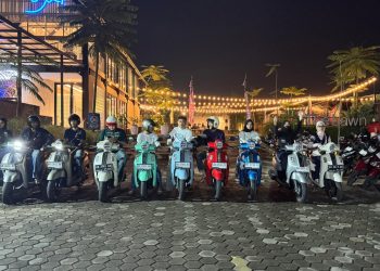 Berawal dari Papasan di Jalan, Komunitas Yamaha Fazzio Jambi Kini Rutin Nongkrong Estetik