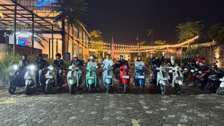 Berawal dari Papasan di Jalan, Komunitas Yamaha Fazzio Jambi Kini Rutin Nongkrong Estetik