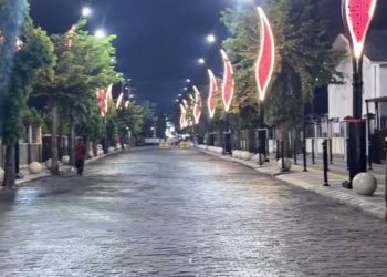Kawasan street food di Jl. RA Kartini. (Foto: Istimewa)