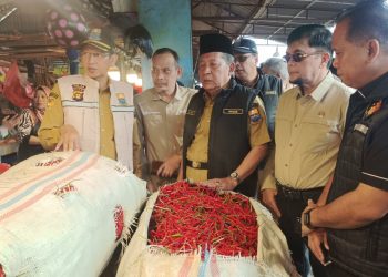 Jelang Idul Adha, TPID dan Satgas Pangan Jambi Pastikan Stok Sembako Aman di Pasar Angso Duo