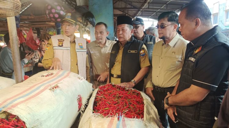 Jelang Idul Adha, TPID dan Satgas Pangan Jambi Pastikan Stok Sembako Aman di Pasar Angso Duo