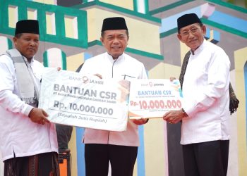 Lewat CSR Bank Jambi, Pemprov Salurkan Bantuan Rp20 Juta untuk Ponpes Al-Anwar