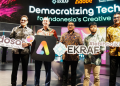 Indosat bersama Kementerian Ekonomi Kreatif Republik Indonesia dan Adobe menjalin kolaborasi strategis untuk memberdayakan generasi muda dan kreator Indonesia melalui pemanfaatan teknologi serta AI. Inisiatif ini membuka akses terhadap perangkat kreatif, pelatihan, dan peluang monetisasi guna mendorong pertumbuhan ekonomi kreatif nasional. #LebihBaikIndosat