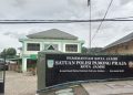Kantor Satpol PP kota Jmabi/ istimewa