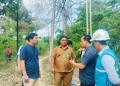 Anggota DPR RI Rocky Candra saat meninjau persoalan kelistrikan di Kec Alam Barajo Kota Jambi, Selasa 28 Juli 2026 (Foto: Juanda/Ampar)