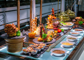 Meat & Grill di Swiss-CafeTM Restaurant, lantai lobby Swiss-Belhotel Jambi