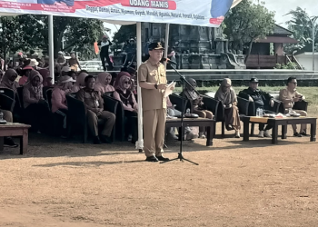 Lomba Senam Udang Manis Meriahkan HUT RI ke-81, Bupati Qudrotul Ikhwan Tekankan Pentingnya Hidup Sehat