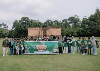 NBT Coal Group Bikin Belajar Sejarah Jadi Seru, 50 Pelajar Jelajahi Candi Muaro Jambi