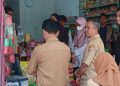 Tim Satgas Saber Pangan gabungan saat sidak pasar tradisional, Senin (28/9/2026). (Foto: Teamwork)