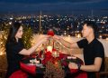 Suasana Candlelight Dinner di Swiss-Belhotel Jambi