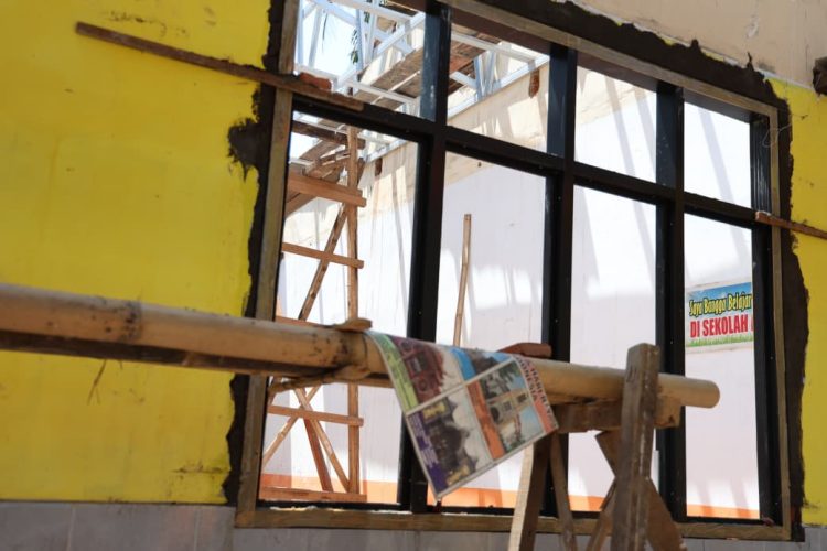 Kondisi gedung sekolah rusak di Kabupaten Jember. (Foto: Dok/Diskominfo Jember)