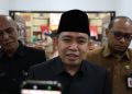 Bupati Jember, Gus Fawait, diwawancarai media. (Foto: Dok/Diskominfo Jember)